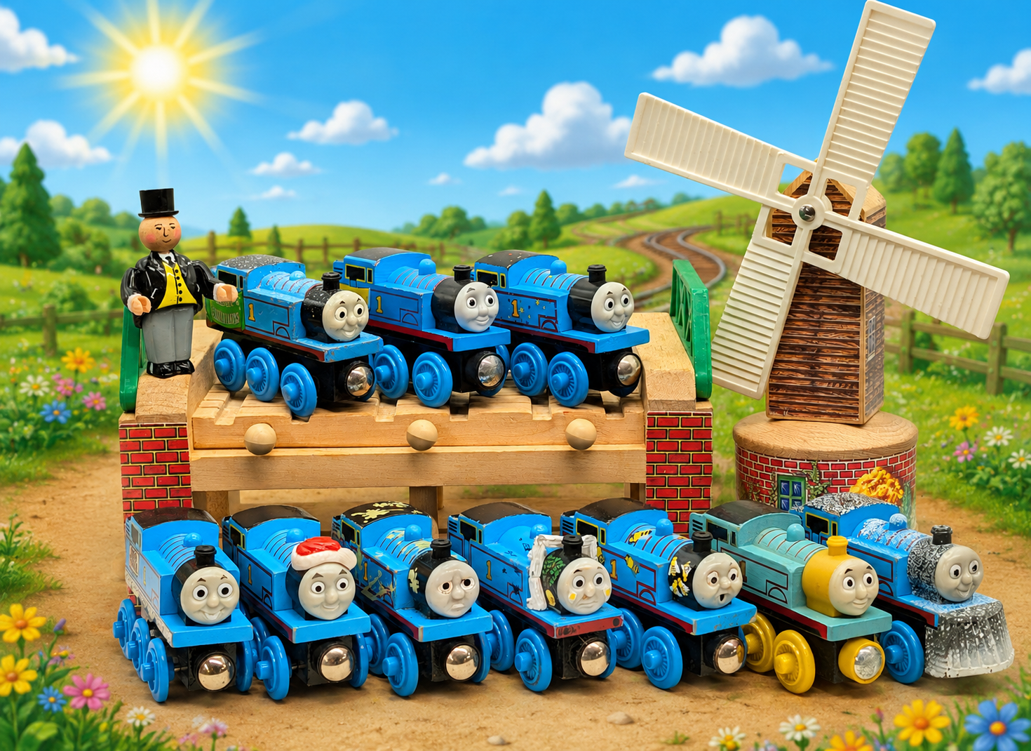 Wooden Thomas Trains
