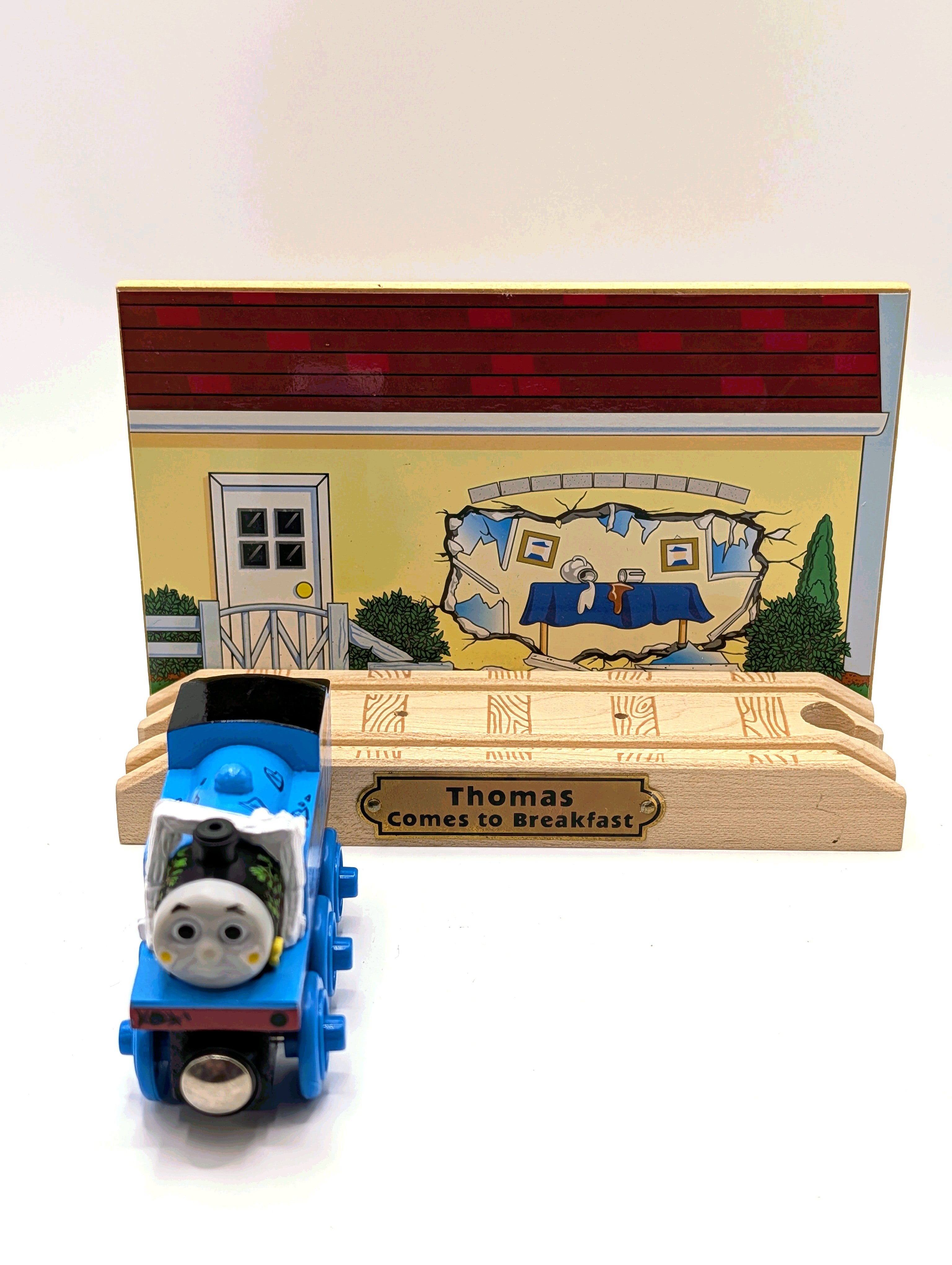 Thomas Comes To Breakfast & Limited Edition Display Stand