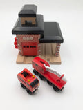Sodor Fire Station, Fire Train & Fire Truck - 2000