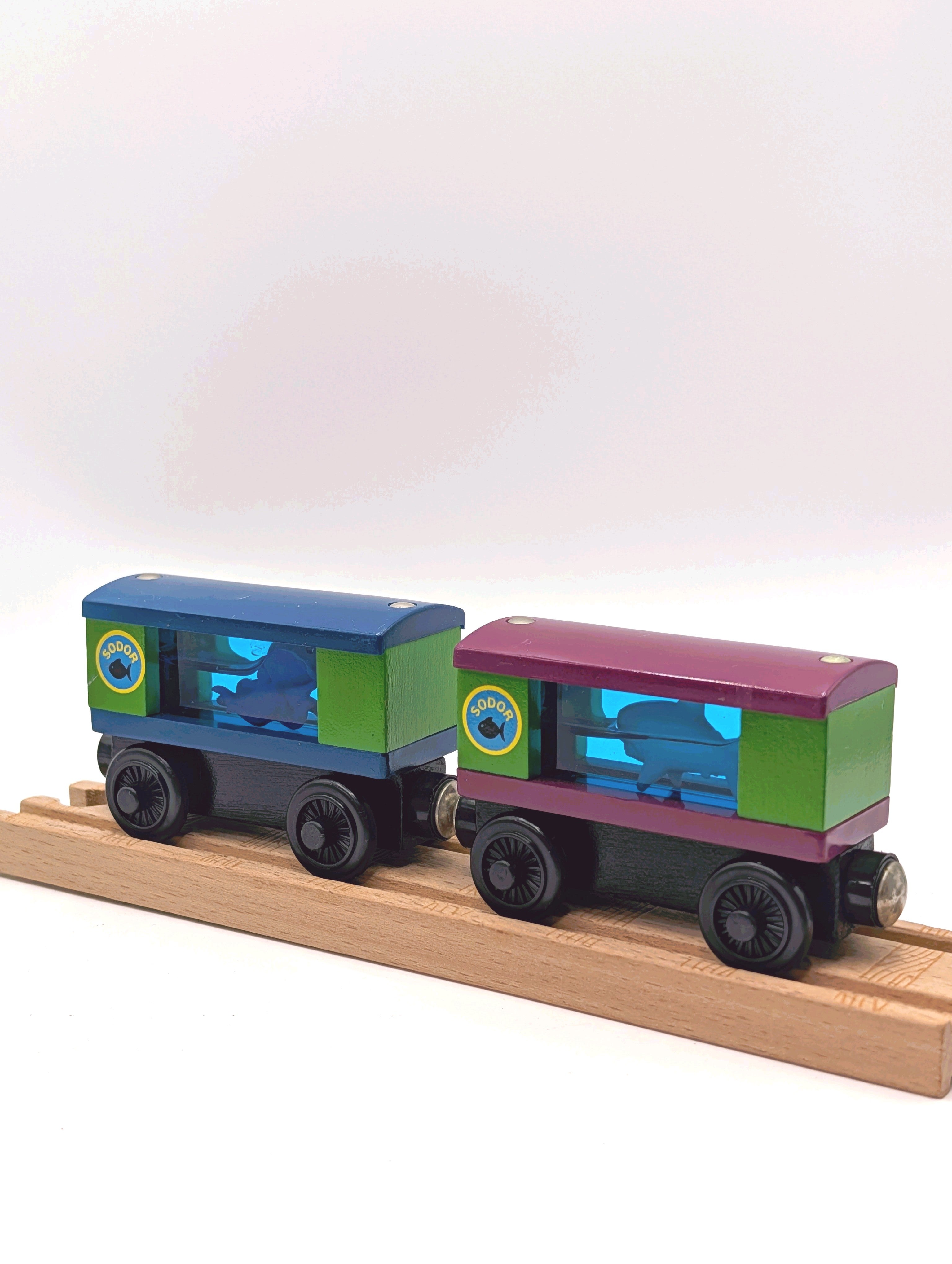 Aquarium Cars - Shark & Squid Cars - 2001
