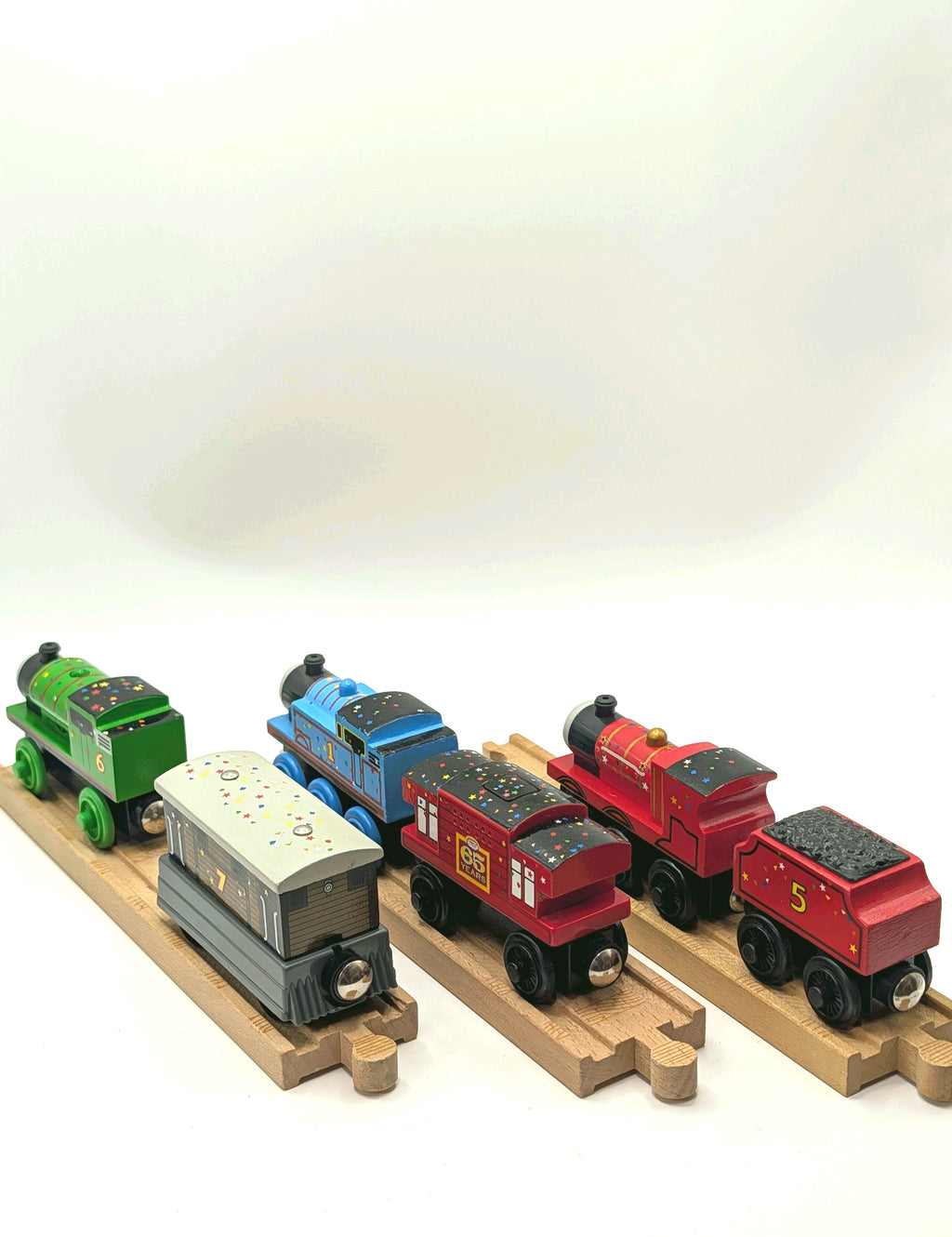 65th Anniversary Celebration Set (Thomas, Percy, James, Toby & Musical Caboose)