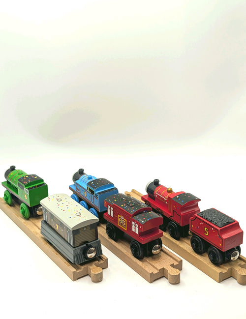 65th Anniversary Celebration Set (Thomas, Percy, James, Toby & Musical Caboose)