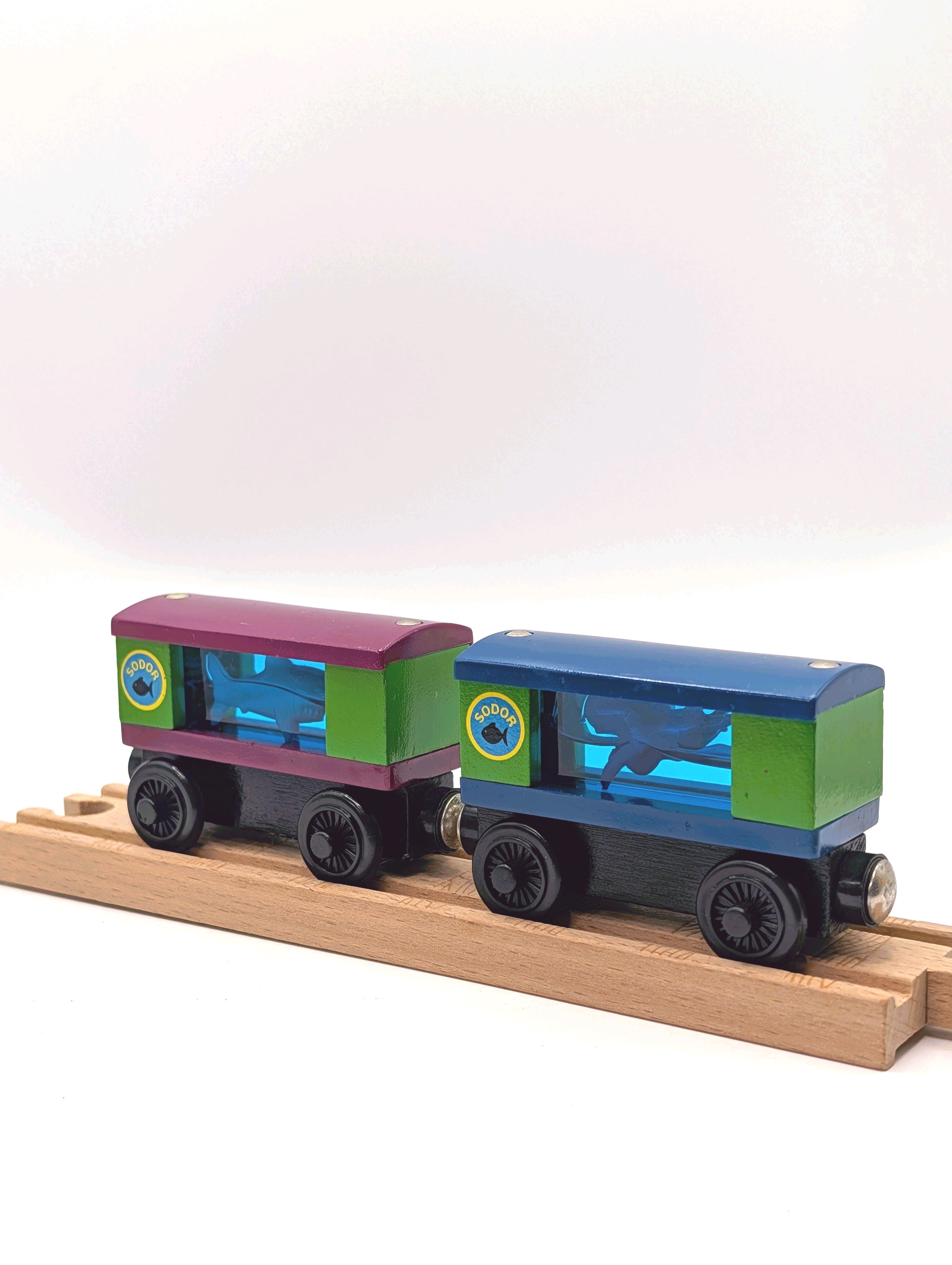Aquarium Cars - Shark & Squid Cars - 2001