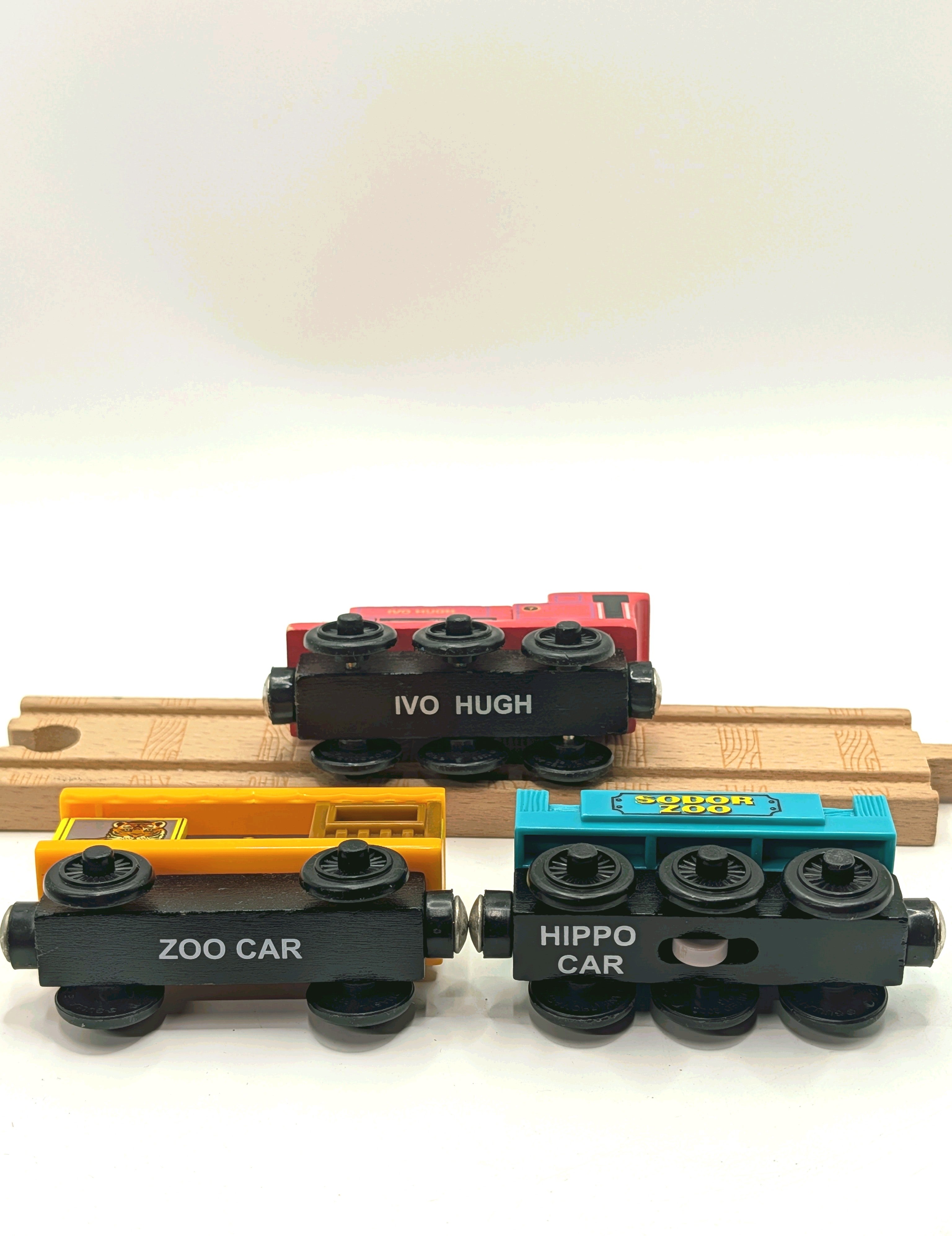 Ivo Hugh and Zoo Cars - Lion & Hippo Cars