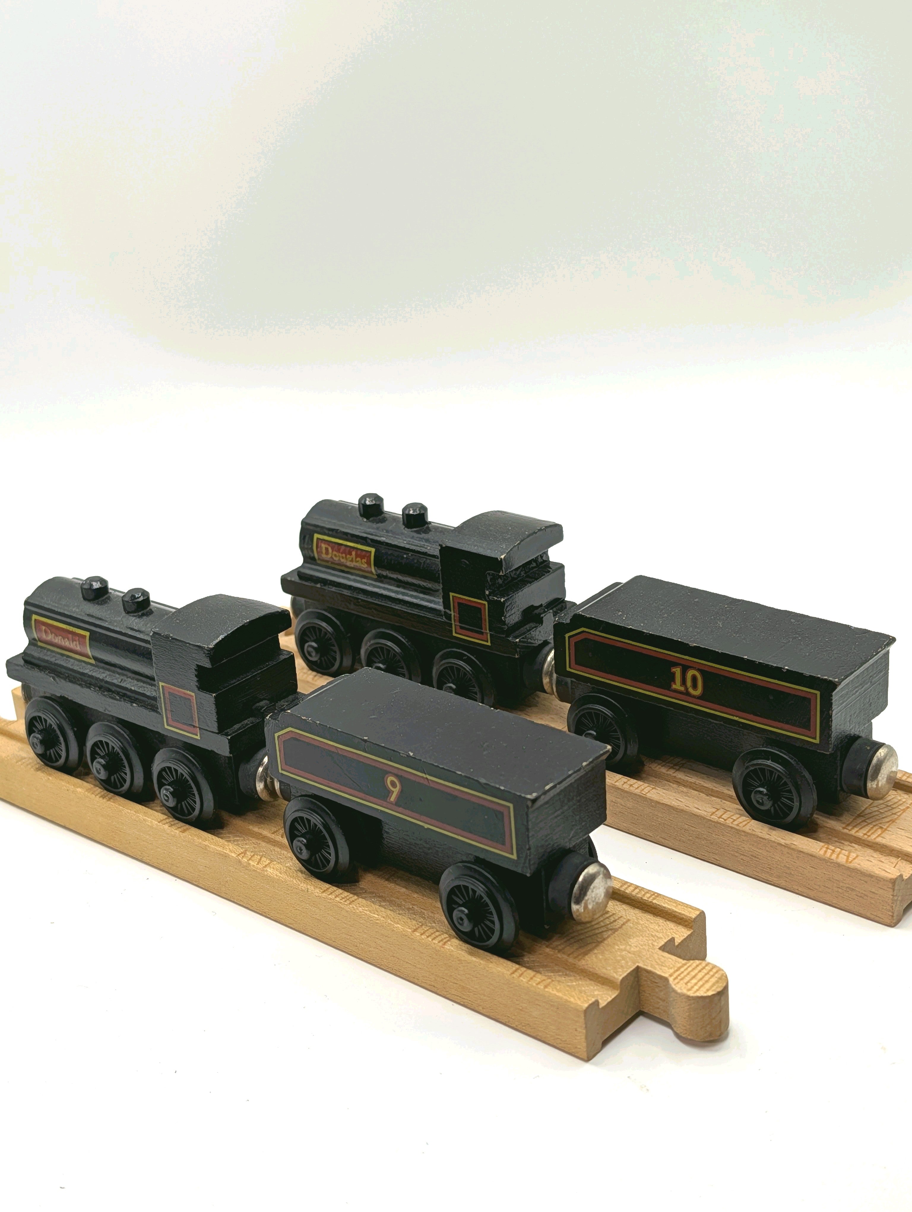 Donald & Douglas (First Generation - Flat Magnets & Staples) - 1993