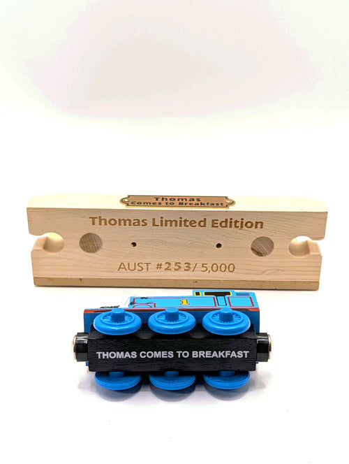 Thomas Comes To Breakfast & Limited Edition Display Stand