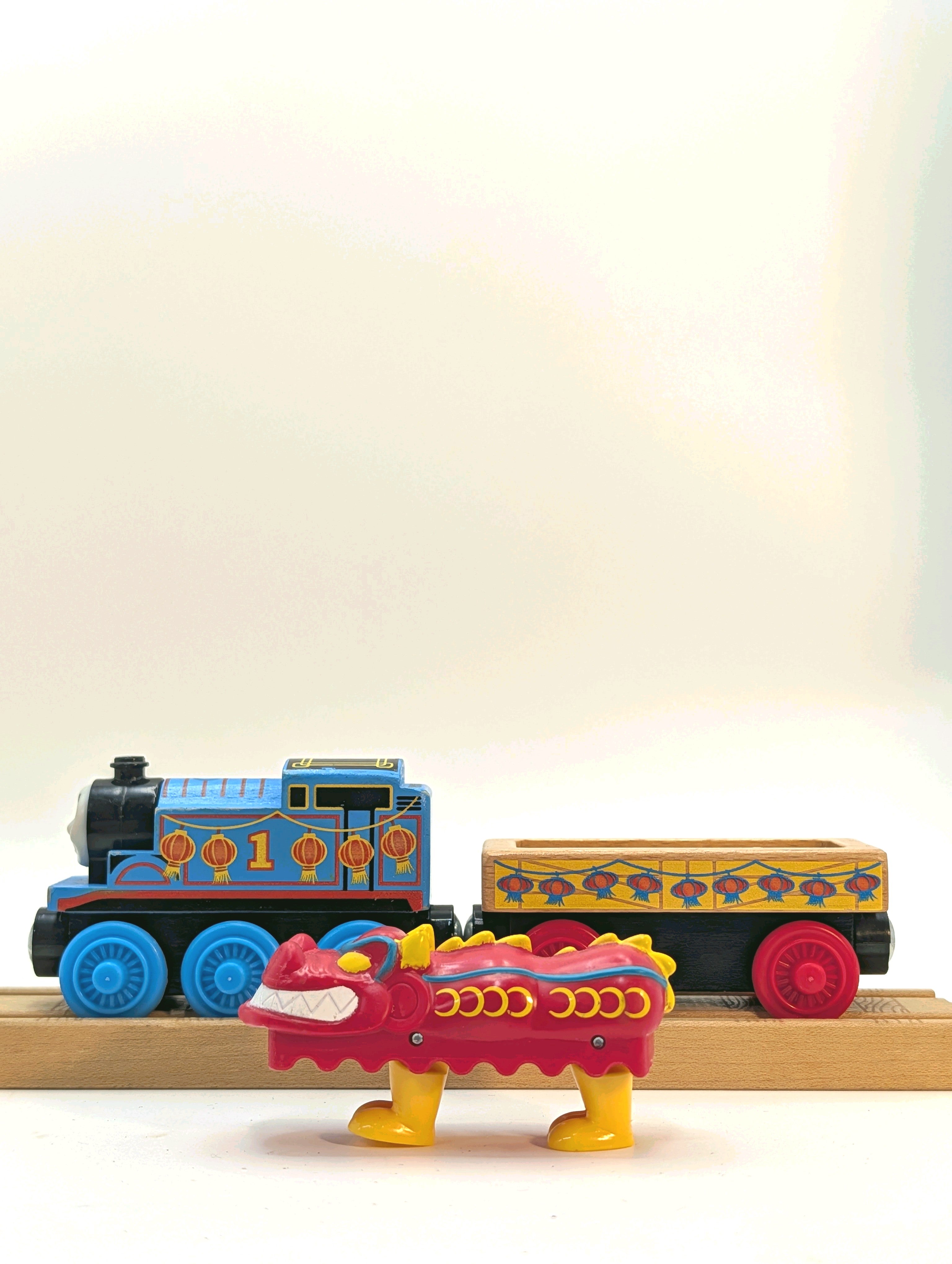 New Year Thomas & Dragon Cargo Car