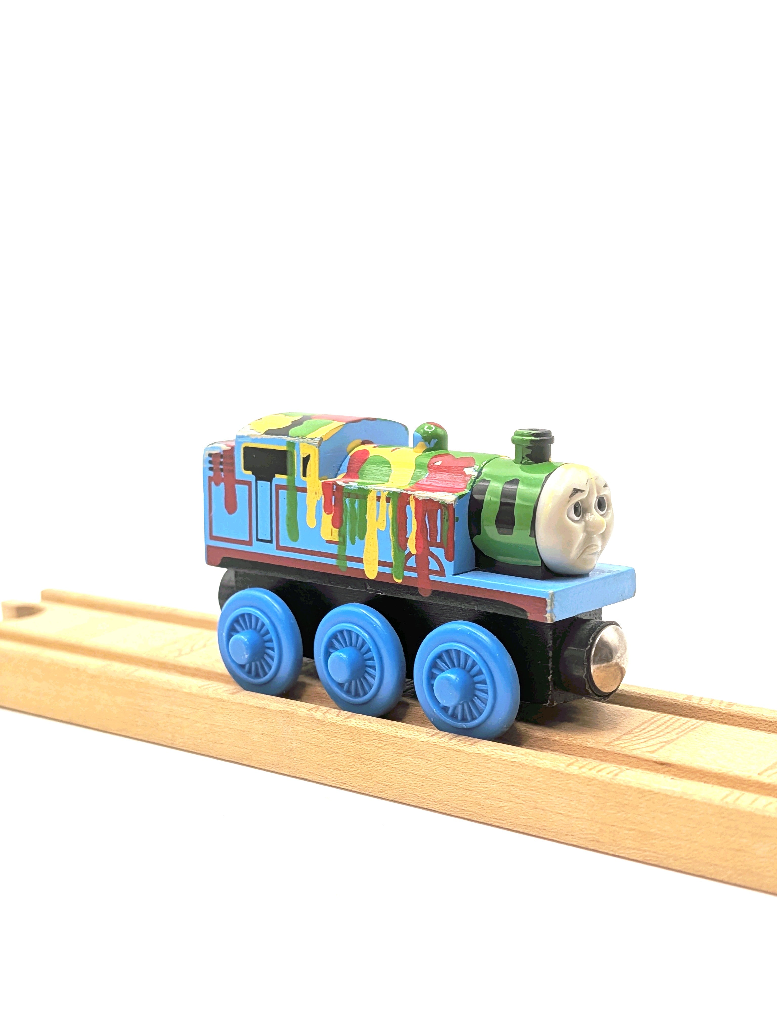 Paint-Splattered Thomas