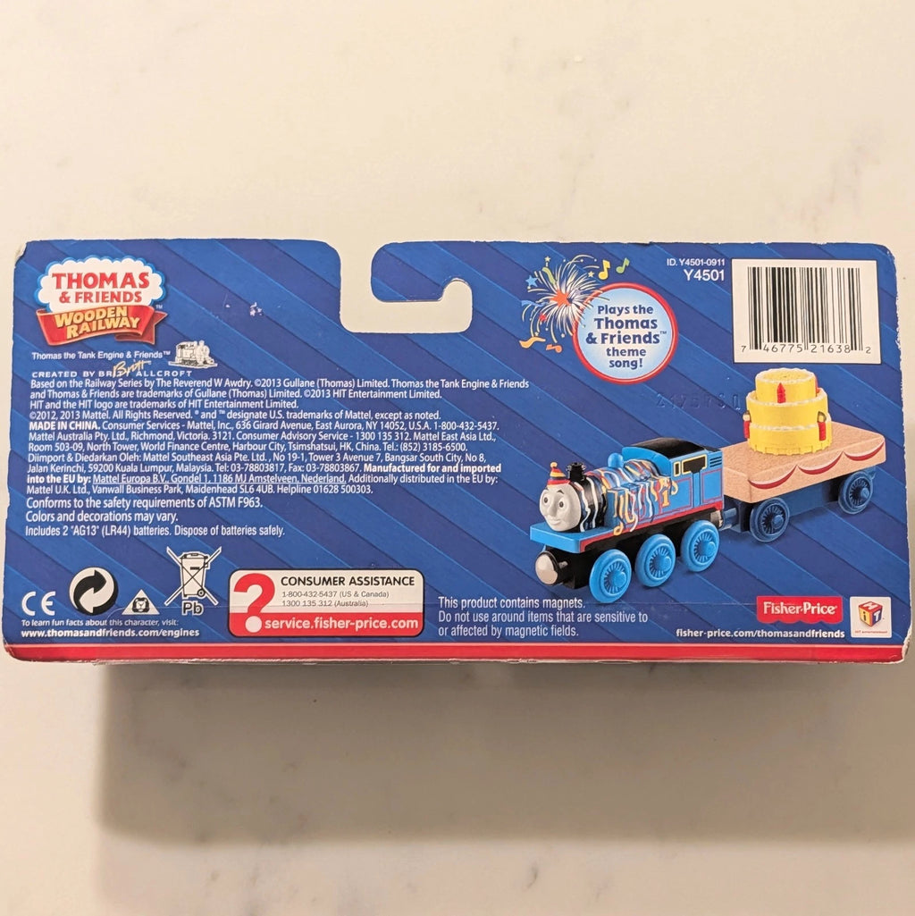 Happy Birthday Thomas & Cake Cargo Car - Y4501